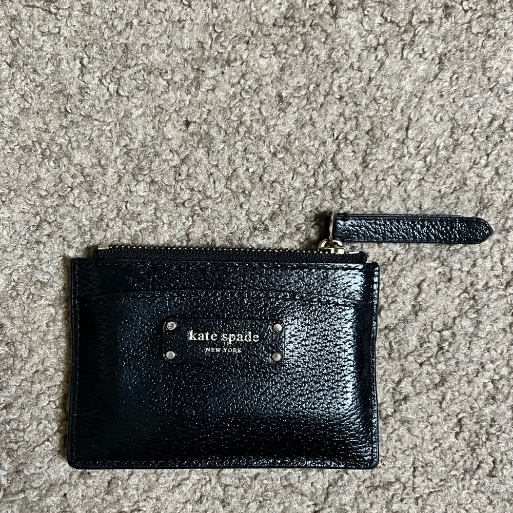 Black Kate Spade Card Holder